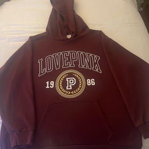 Victoria Secret Pink hoodie, size large
